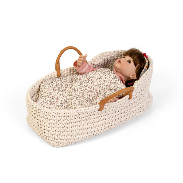 by Astrup - Knitted Doll Basket , 25 cm