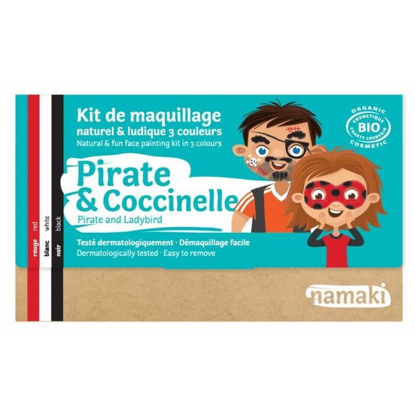 Bio Schminkset Pirat & Marienkäfer - namaki