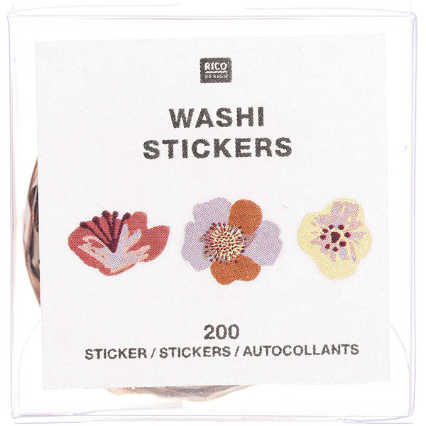 Washi Sticker "Blumen" - Rico Design