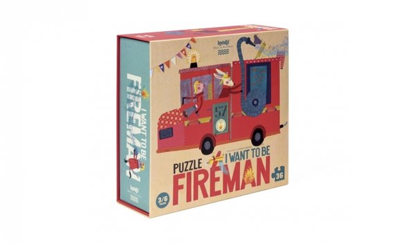 Puzzle "I want to be Firefighter" - Puzzle