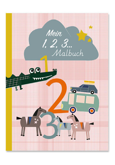 Mein 1, 2 ,3... Malbuch - LIFE IS SO DELICIOUS