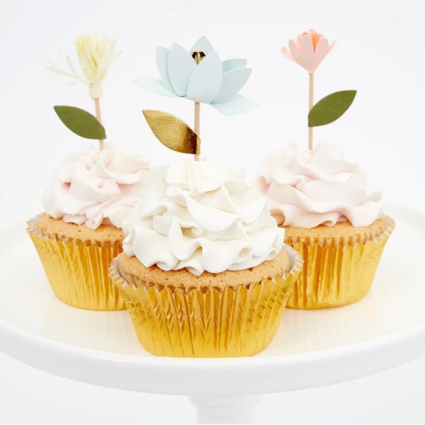 Cupcake Set " Blumenstrauß" - Meri Meri