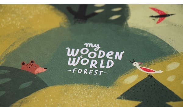 My Wooden World " Forest " - Londji