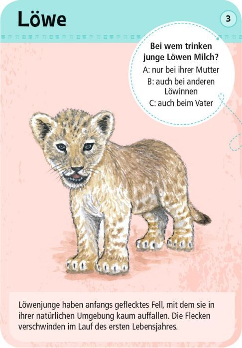 Expedition Natur " 50 Tierkinder " - Moses - Verlag