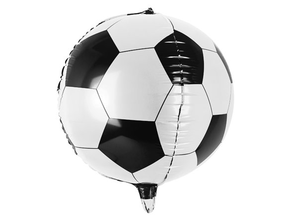 1 Ballon l Folienballon "Fußball" , 40 cm