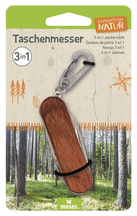 Expedition Natur "Taschenmesser 3 in 1" - Moses - Verlag