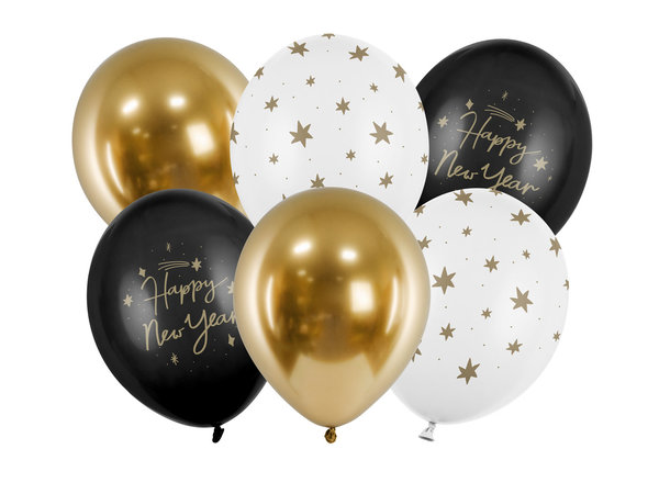 Luftballons  "Happy New Year, Mix" - PartyDeco