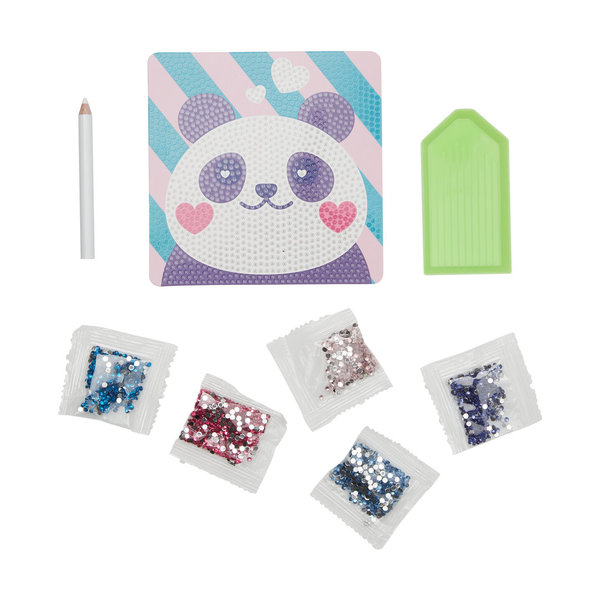DIY Funkelbild Kit "Panda"- Ooly