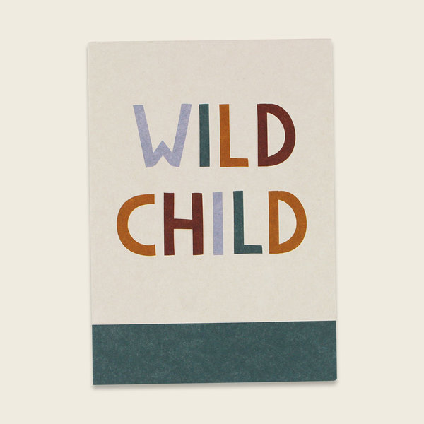 Postkarte "WILD CHILD" - Ava&Yves