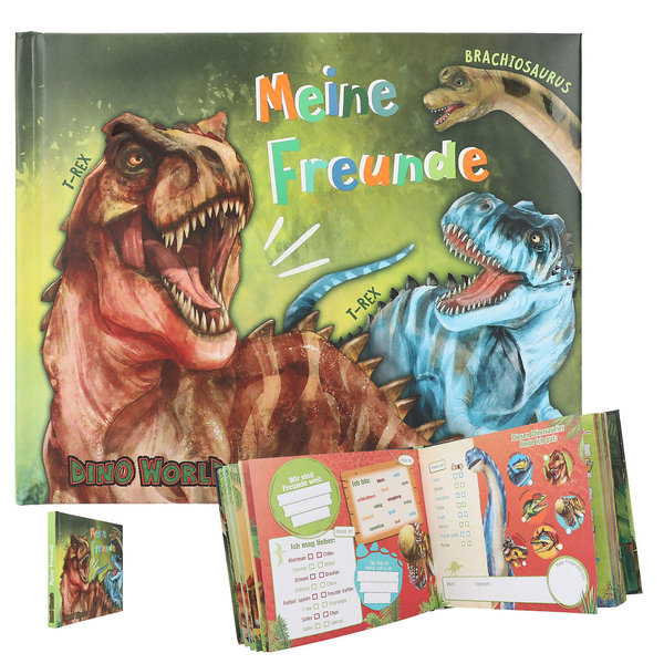 Dino World - Freundebuch T- Rex - Depesche